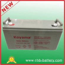 Batterie au gel tubulaire Opzv 12V120ah de batterie solaire à plus longue durée de vie